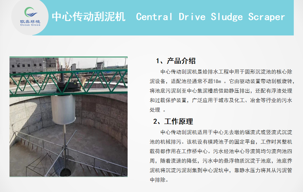 中心傳動刮泥機(jī)